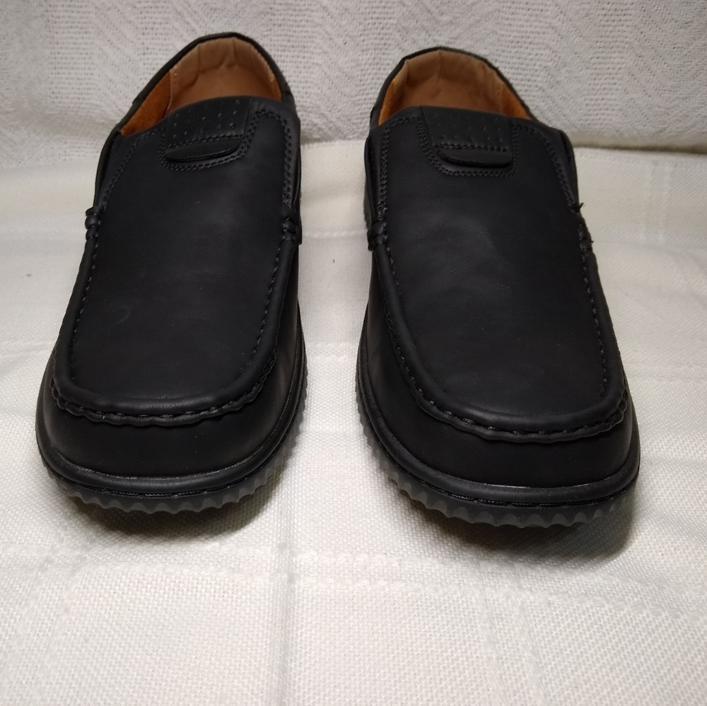 Solo Black Comfort Loafers M13